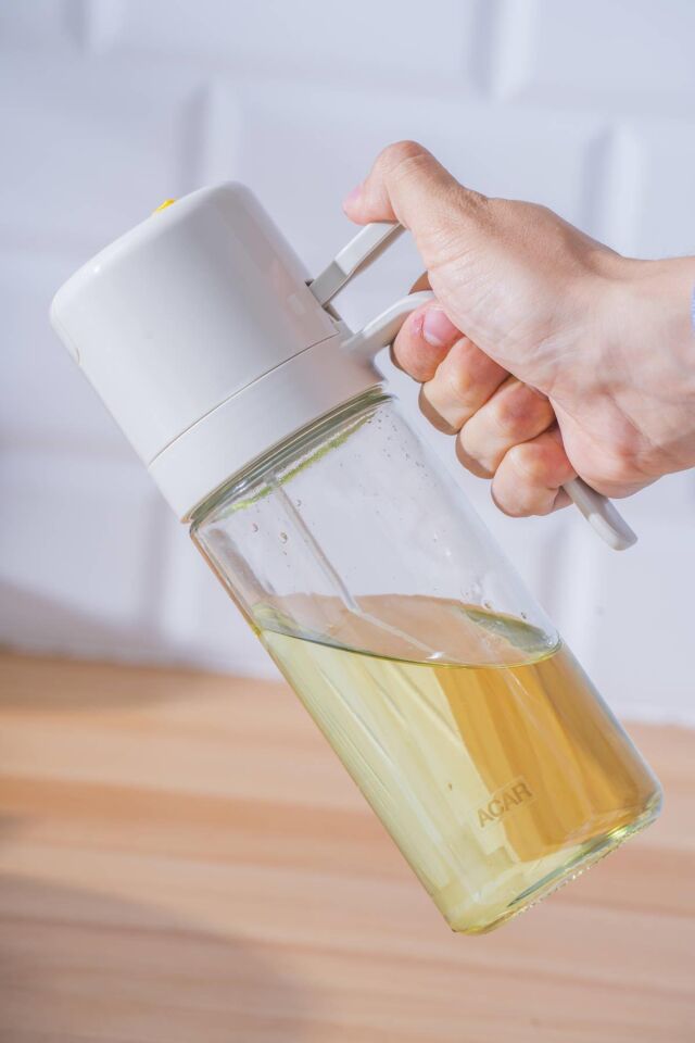 Harlow Çift Fonksiyonlu Cam Yağdanlık - 550 ml