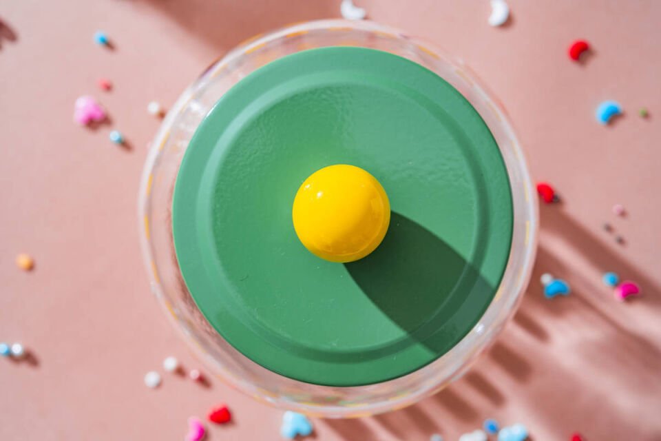 Vicenza Renkli Cam Kavanoz - 2,9 L