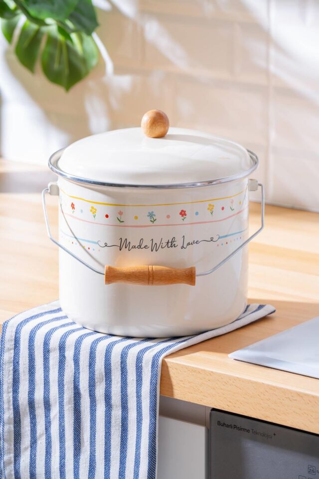 Made With Love Emaye Bakraç - 22 cm