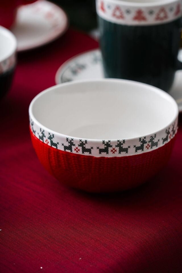 Santa 2 Kişilik 6 Parça Kupa-Kase Seti