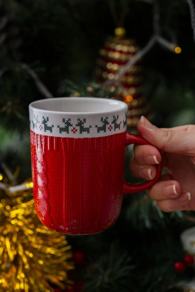 Santa 2 Kişilik 6 Parça Kupa-Kase Seti