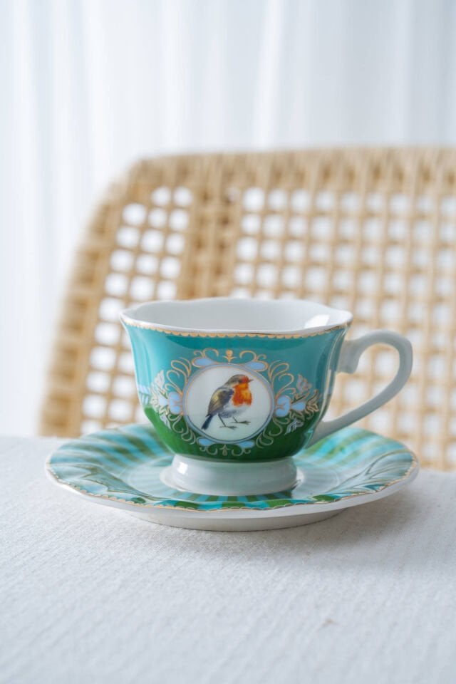 Lumiere 6 Kişilik Porselen Kahve Fincan Takımı - 90 ml