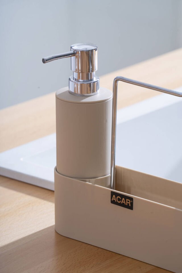 Astoria Akrilik Fırçalı Sıvı Sabunluk Seti