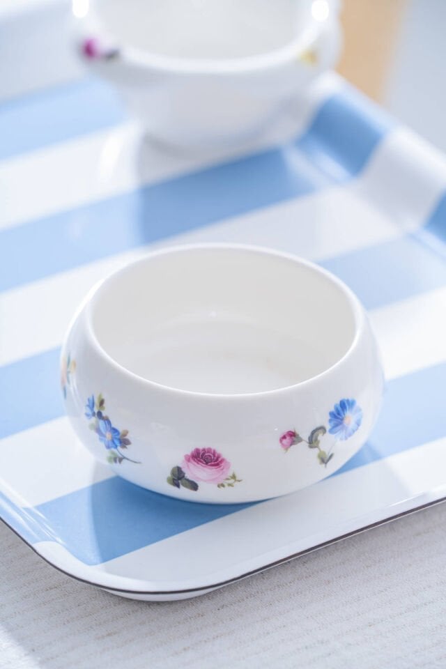 Leandra Yuvarlak Porselen Kase