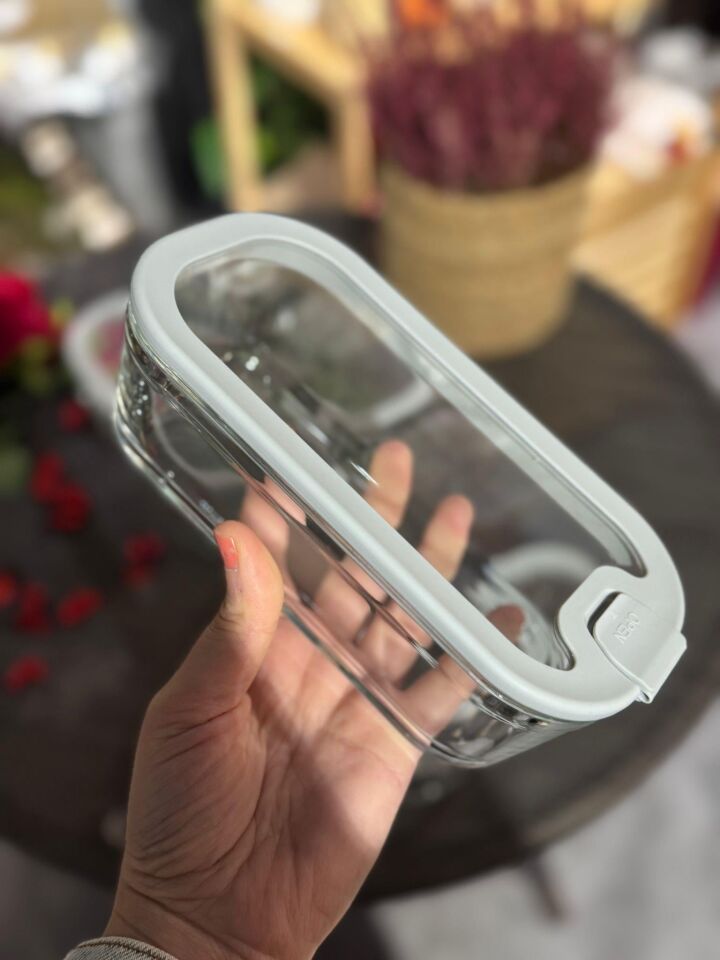 Livia 4 Lü Cam Saklama Kabı & Kahvaltılık