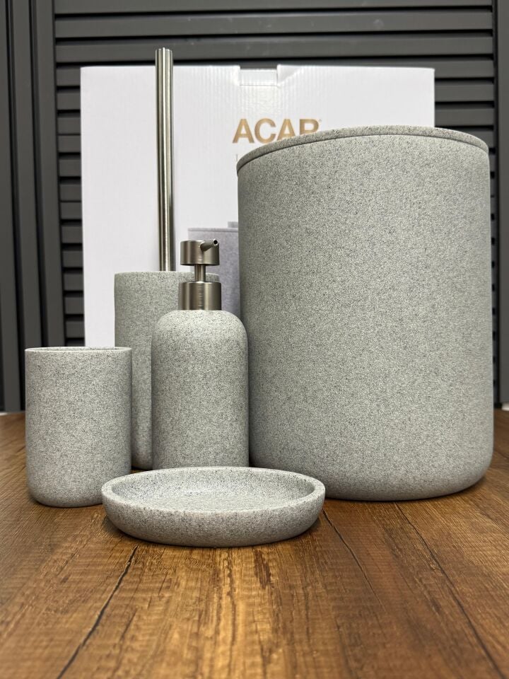ACAR LADUREE COLLECTION-5 Lİ BANYO SETİ